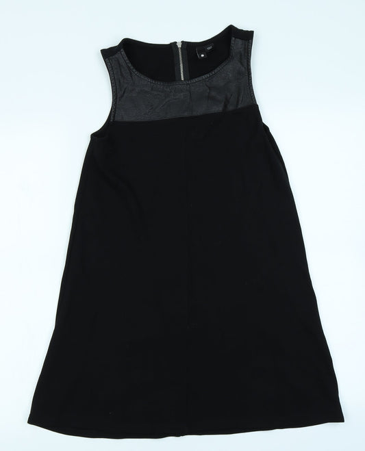 Divided Womens Black   A-Line  Size 8