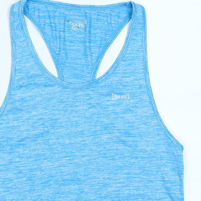 USA Pro Womens Blue   Basic Tank Size 10