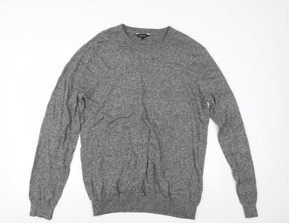Peacocks Mens Grey   Pullover Jumper Size L