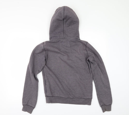 Womens UK Size 8 Jack Wills Grey Pullover Hoodie