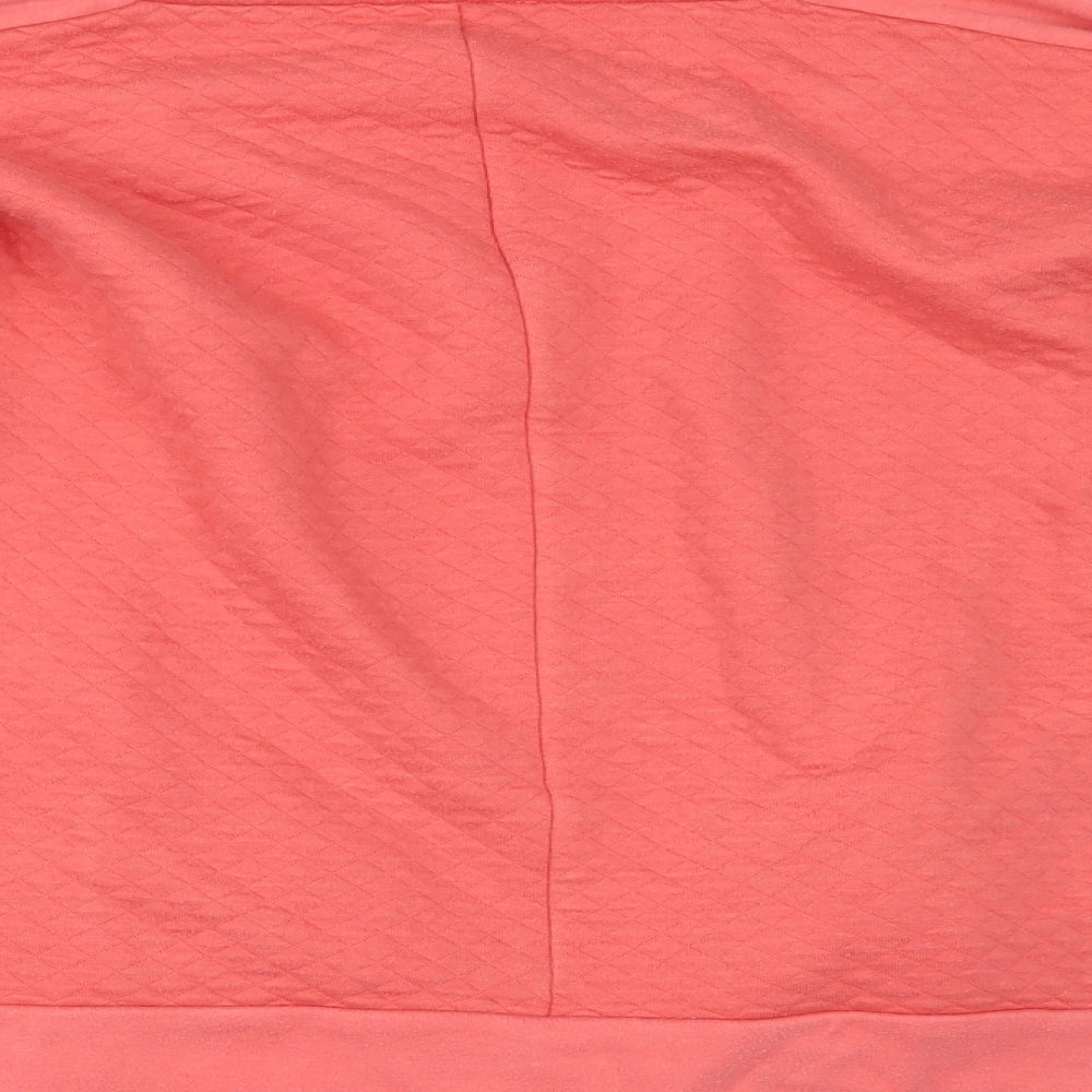 NINETEEN TWENTY ONE Womens Orange   Pullover Sweatshirt Size S
