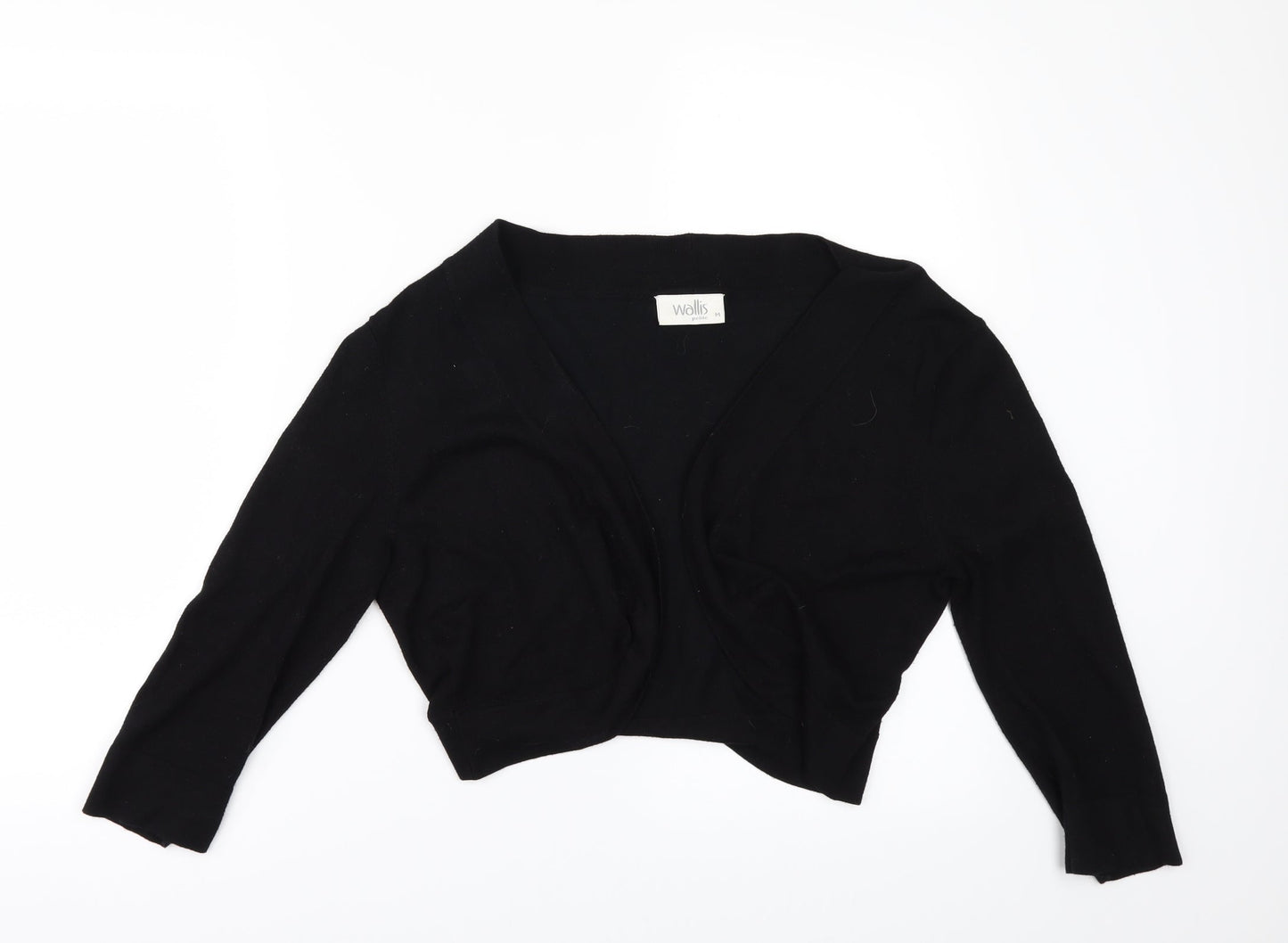 Wallis Womens Black   Cardigan Jumper Size M