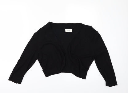 Wallis Womens Black   Cardigan Jumper Size M