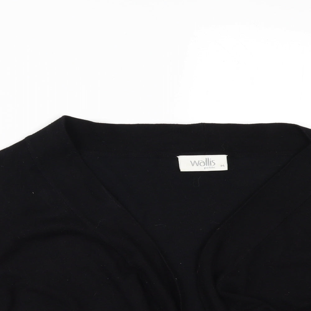 Wallis Womens Black   Cardigan Jumper Size M