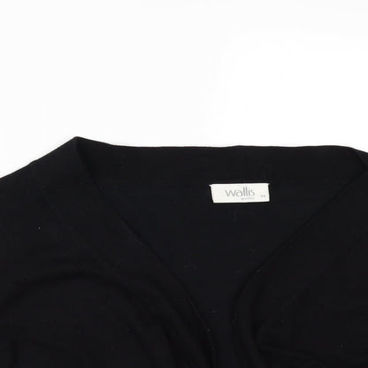 Wallis Womens Black   Cardigan Jumper Size M