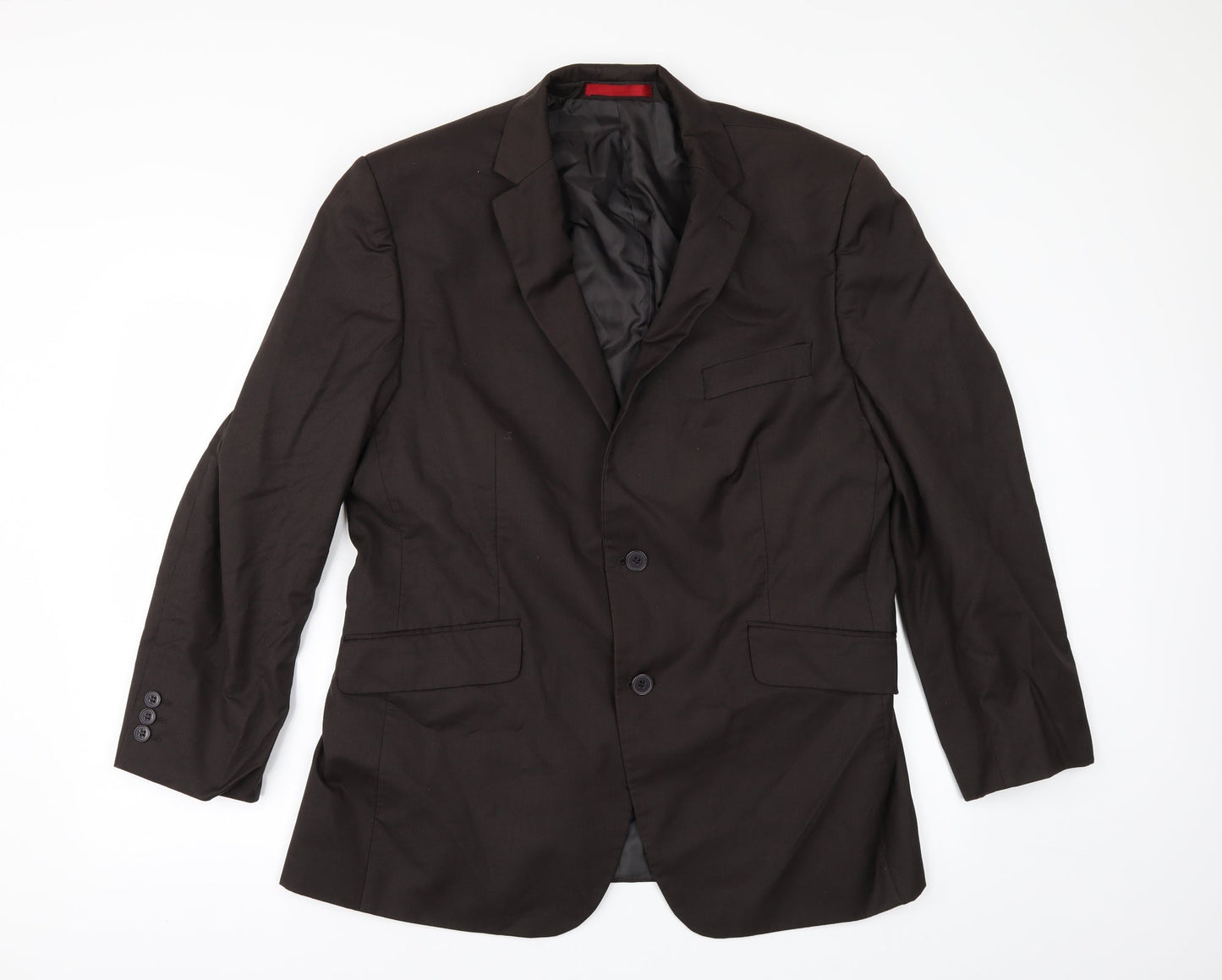 Mens UK Size 42 Burton Regular Brown Suit Jacket