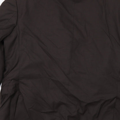 Mens UK Size 42 Burton Regular Brown Suit Jacket