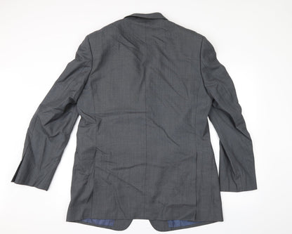 Mens UK Size 42 Marks and Spencer Regular Grey Suit Jacket