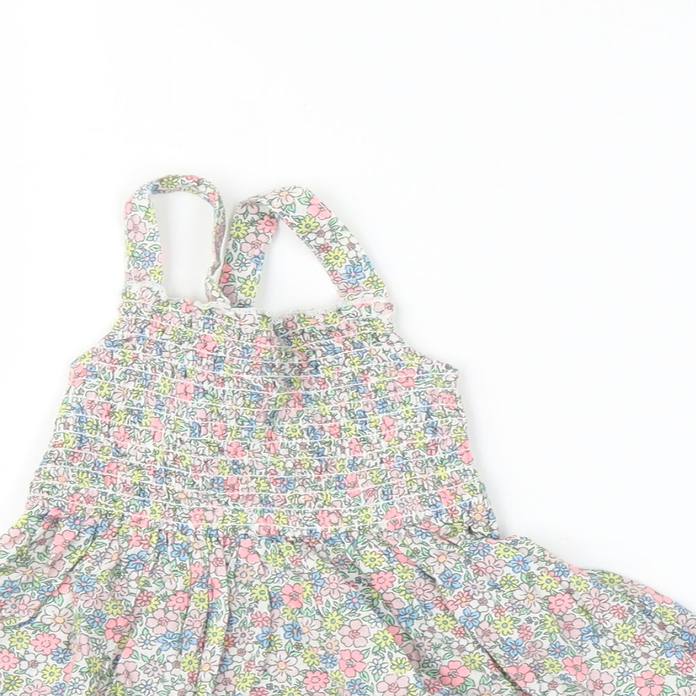Primark Girls Pink Floral  A-Line  Size 6-9 Months