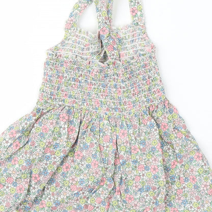 Primark Girls Pink Floral  A-Line  Size 6-9 Months