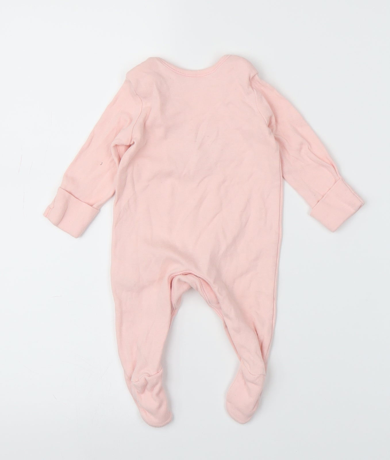 George Girls Pink   Babygrow One-Piece Size 0-3 Months  - Unicorn