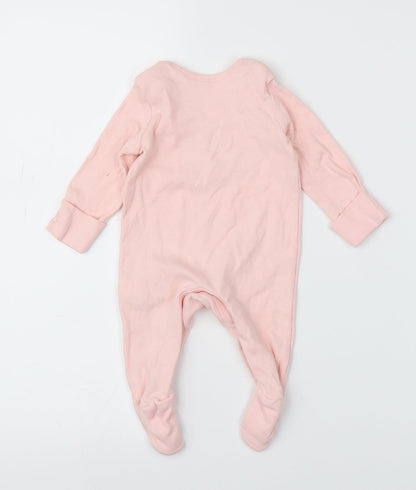 George Girls Pink   Babygrow One-Piece Size 0-3 Months  - Unicorn