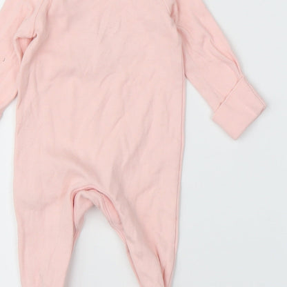 George Girls Pink   Babygrow One-Piece Size 0-3 Months  - Unicorn