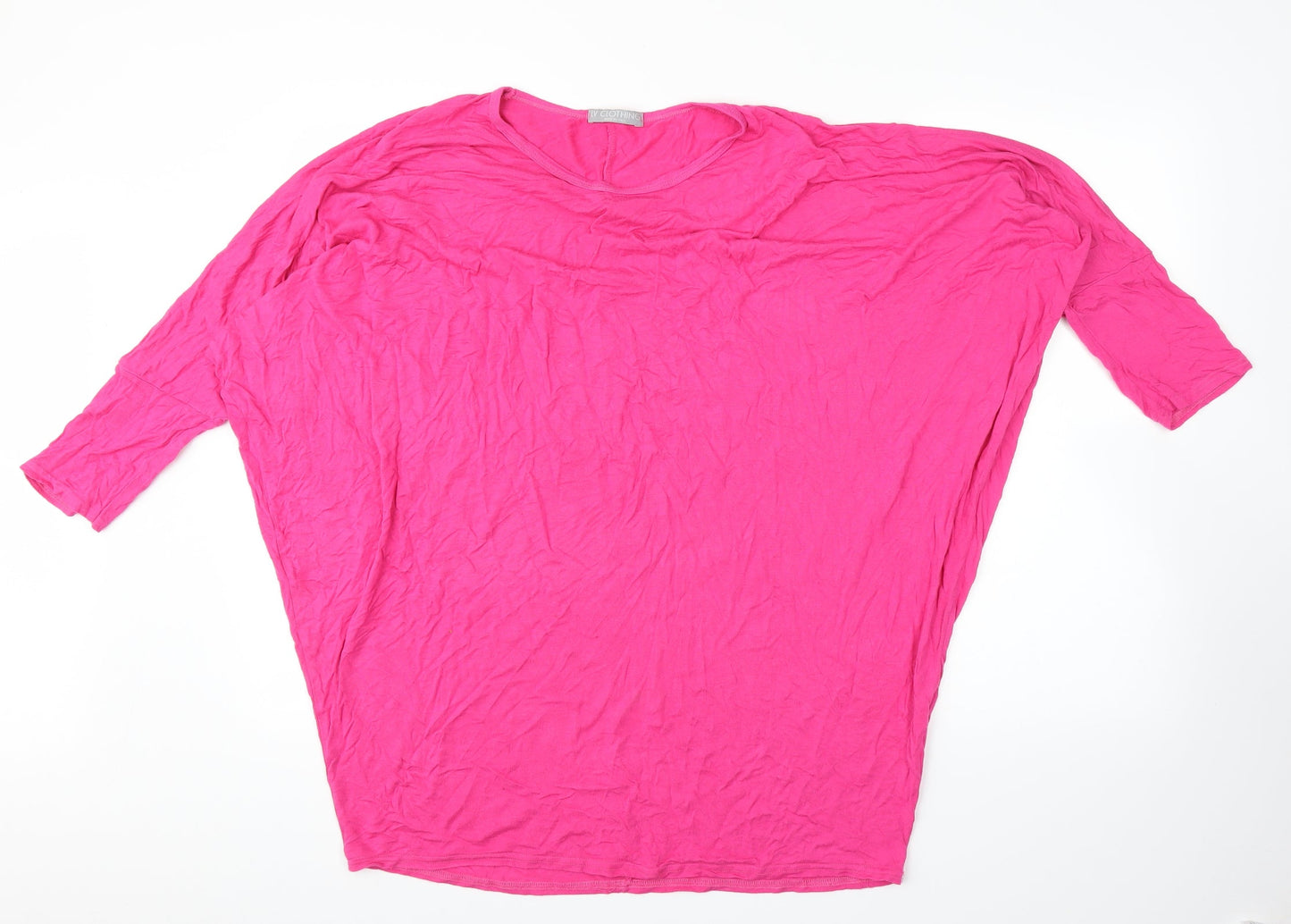Womens UK Size L LV Clothing Pink Basic Blouse