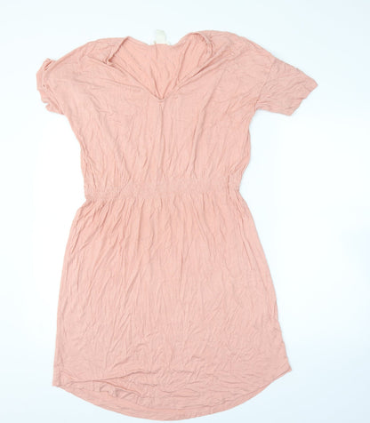H&M Womens Pink   Skater Dress  Size M