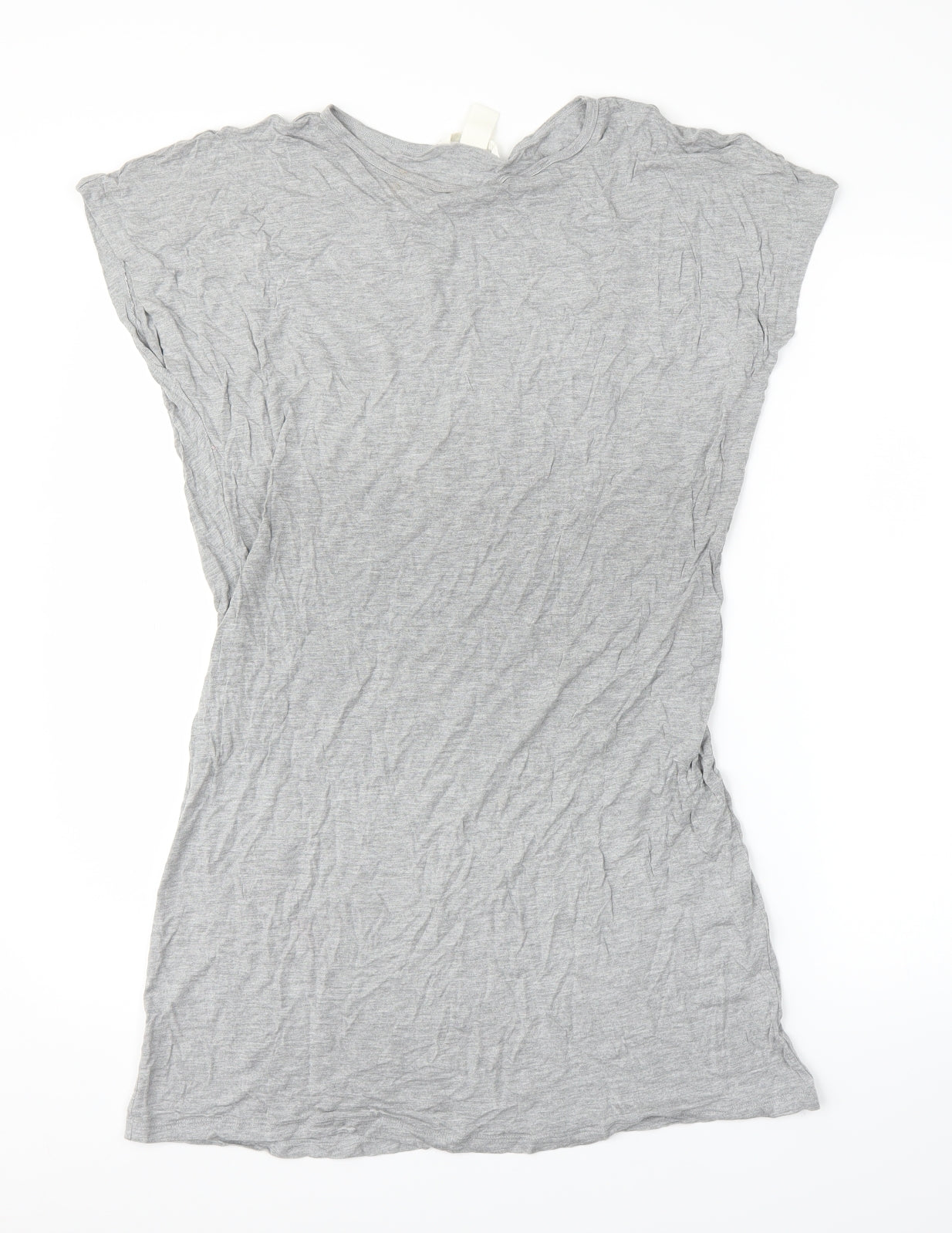 H&M Womens Grey   Tunic Blouse Size M
