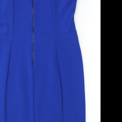 Preworn Womens Blue   Sheath  Size XL
