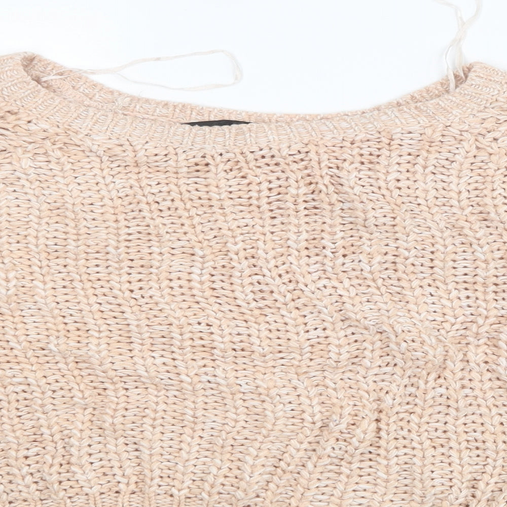 Dorothy Perkins Womens Pink  Knit Pullover Jumper Size 12