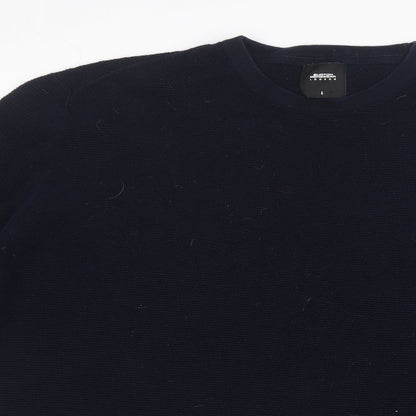 Burton Mens Blue  Knit Pullover Jumper Size L