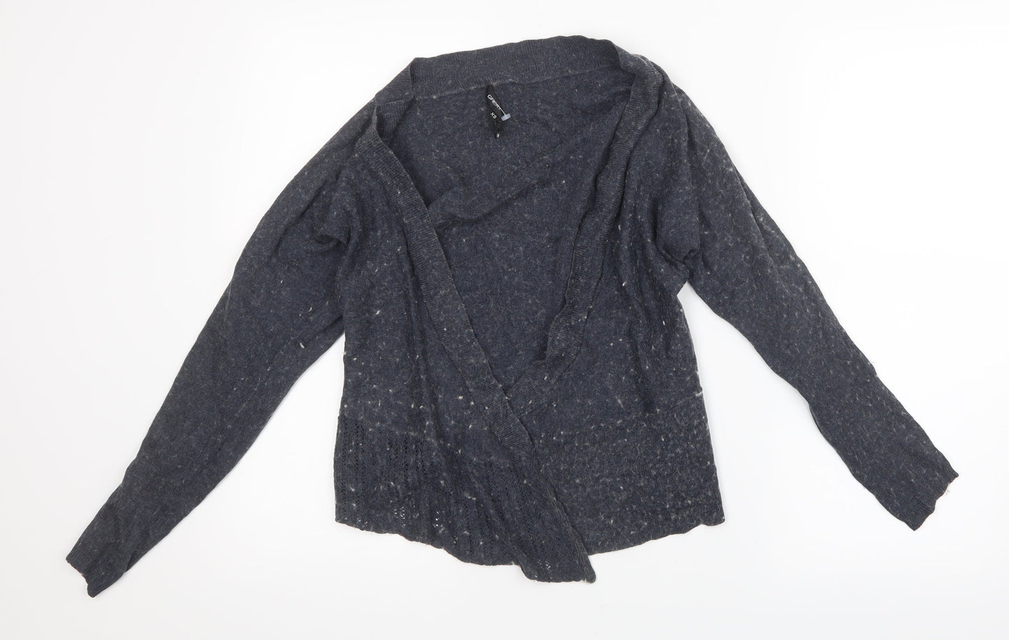 Great Plains Womens Blue  Knit Cardigan Jumper Size XS