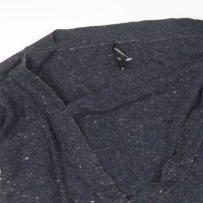 Great Plains Womens Blue  Knit Cardigan Jumper Size XS
