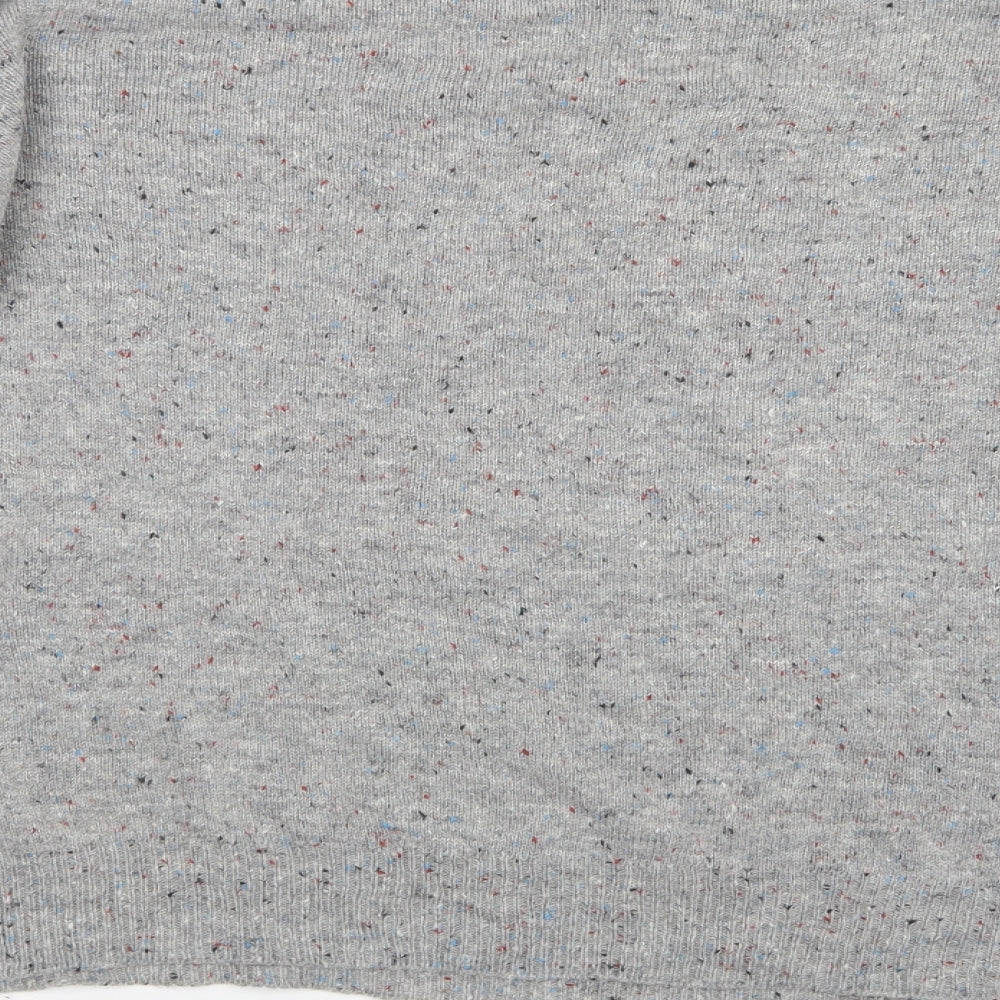 Divided by H&M Mens Grey  Knit Pullover Jumper Size XL