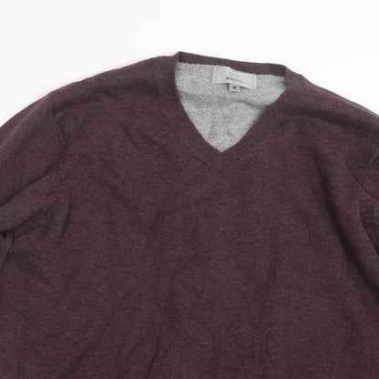 Marks and Spencer Mens Purple  Knit Pullover Jumper Size M