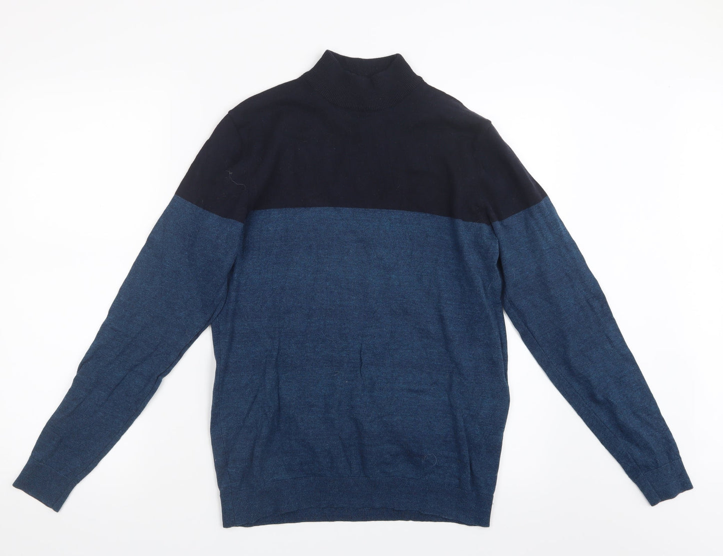 NEXT Mens Blue  Knit Pullover Jumper Size M