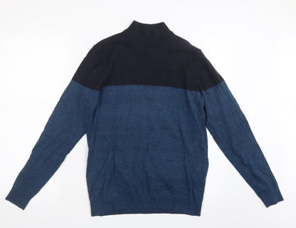 NEXT Mens Blue  Knit Pullover Jumper Size M