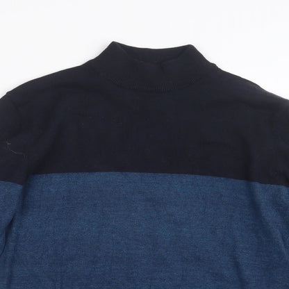 NEXT Mens Blue  Knit Pullover Jumper Size M