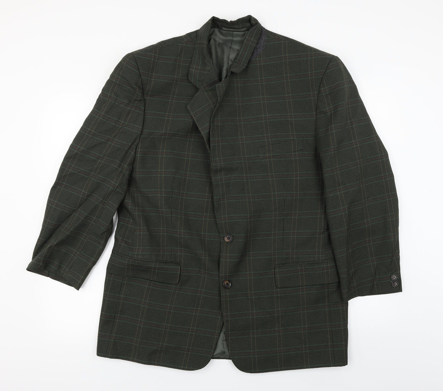 Mens UK Size 38 Berkertex Regular Green Suit Jacket