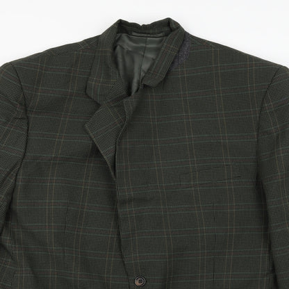 Mens UK Size 38 Berkertex Regular Green Suit Jacket