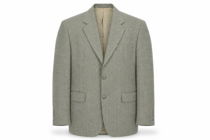 Marks & Spencer  Mens Beige Check  Jacket Blazer Size 42