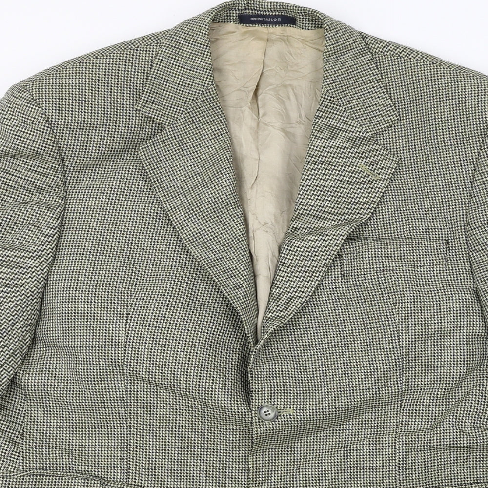 Mens UK Size 42 Marks and Spencer Regular Beige Suit Jacket