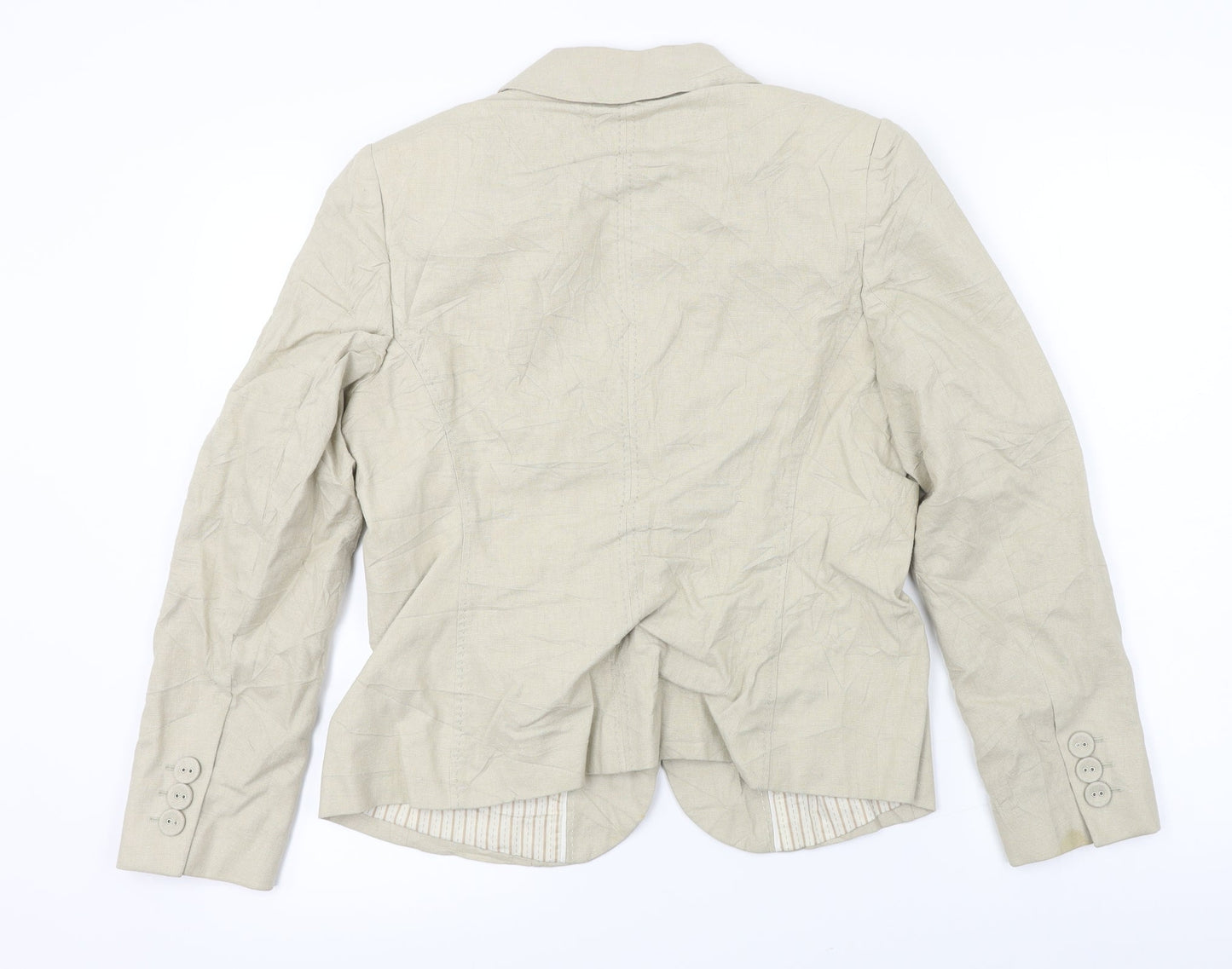 Womens UK Size 14 Marks and Spencer Beige Jacket
