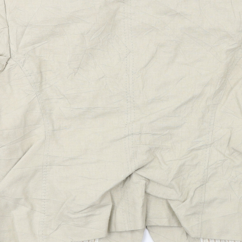 Womens UK Size 14 Marks and Spencer Beige Jacket