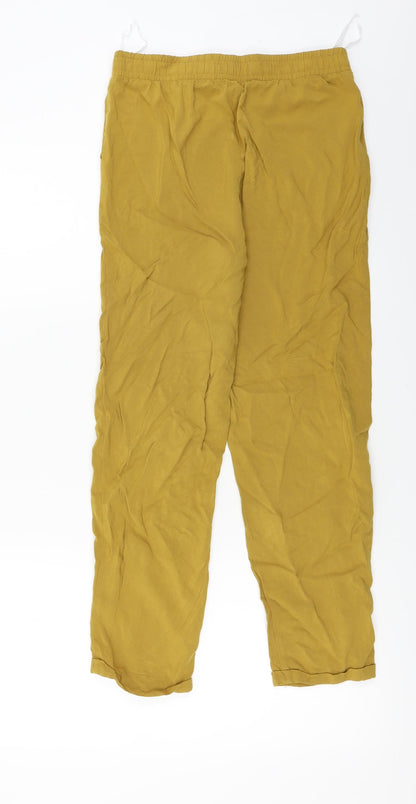 Primark  Womens Yellow   Trousers  Size 8 L23 in