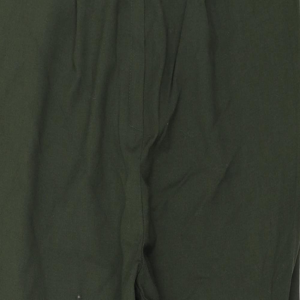 Womens UK Size 20 slimma Regular Fit  Green Trousers