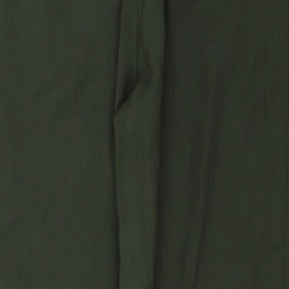 Womens UK Size 20 slimma Regular Fit  Green Trousers