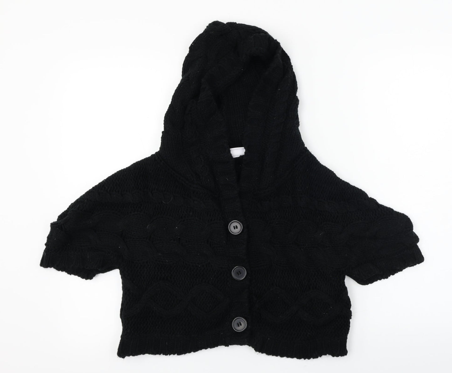 unita Womens Black   Cardigan Jumper Size XL