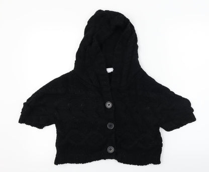 unita Womens Black   Cardigan Jumper Size XL
