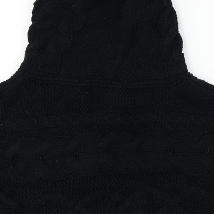 unita Womens Black   Cardigan Jumper Size XL