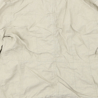 M&Co Womens Beige   Jacket Coat Size 12