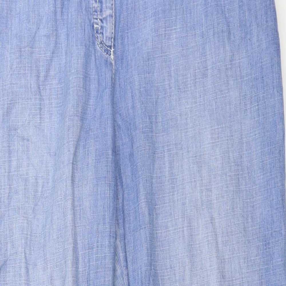 Womens UK Size 34 in Preworn Regular Fit Straight Blue Jeans
