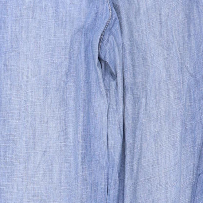Womens UK Size 34 in Preworn Regular Fit Straight Blue Jeans