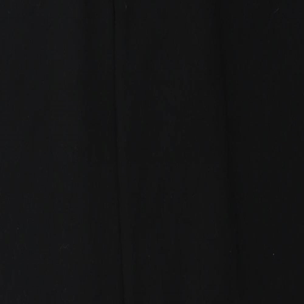 Womens UK Size 12 Marks and Spencer Regular Fit  Black Trousers