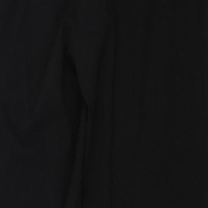 Womens UK Size 12 Marks and Spencer Regular Fit  Black Trousers