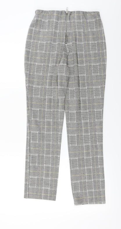 Womens UK Size M H&M Regular Fit  Grey Trousers