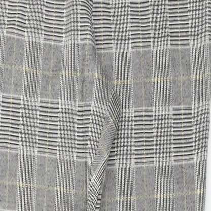 Womens UK Size M H&M Regular Fit  Grey Trousers