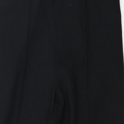 Womens UK Size 10 Marks and Spencer Regular Fit  Black Trousers